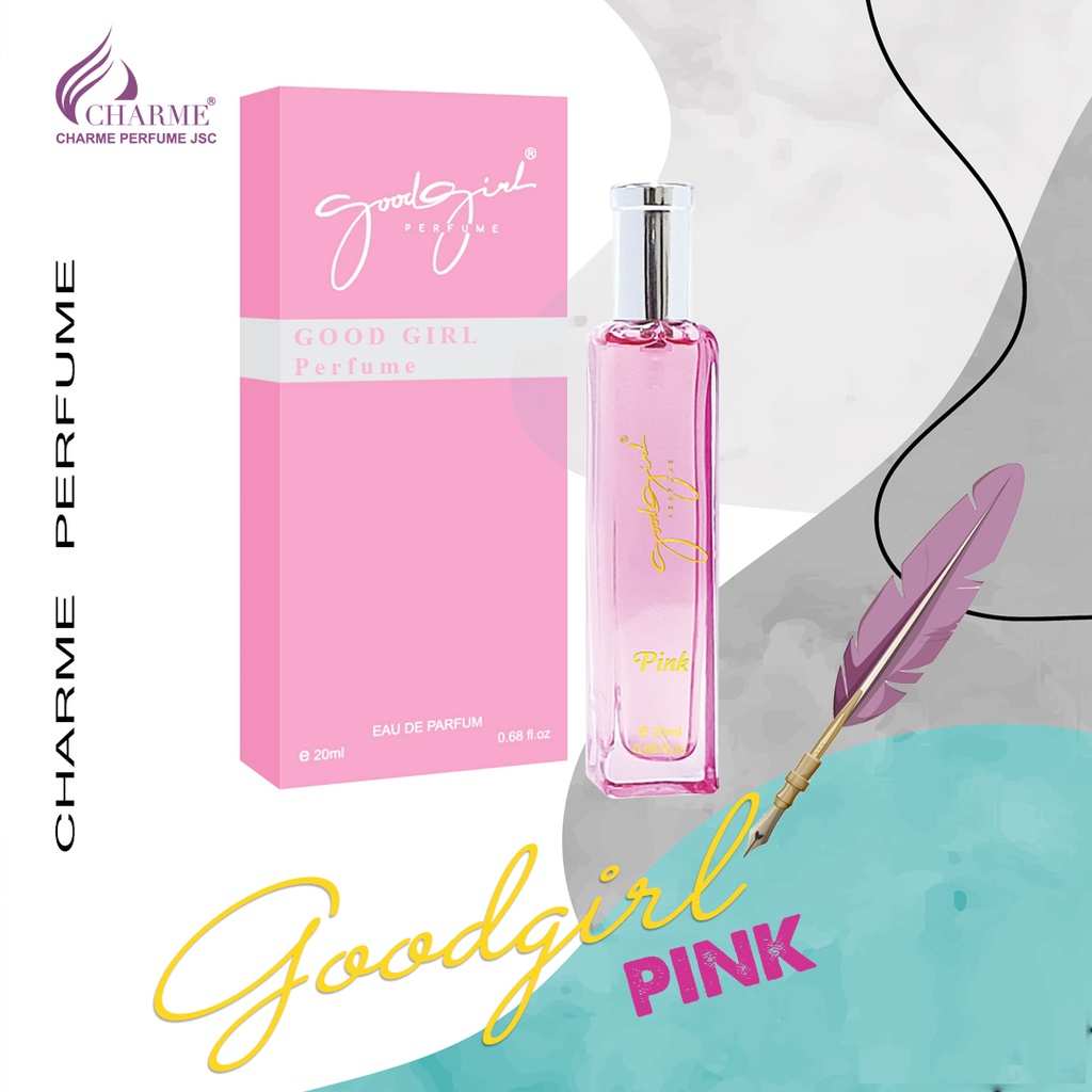Nước hoa Charme Good Girl Hồng 20ml