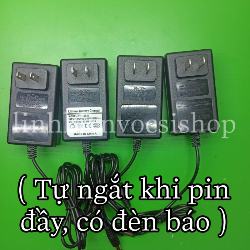 Sạc pin lithium  2s,3s,4s,5s tự ngắt khi đầy và có đèn báo