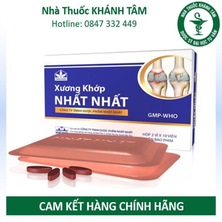 ! Xương khớp Nhất Nhất (Hộp 20 viên) ! !