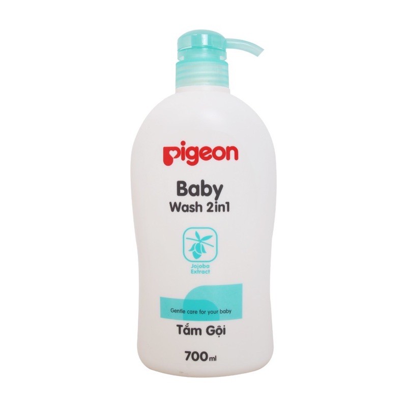 Sữa tắm Pigeon 700ml, sữa tắm trẻ em