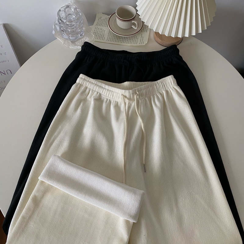 Quần dài NZN ống rộng lưng cao thời trang thu đông cho nữ