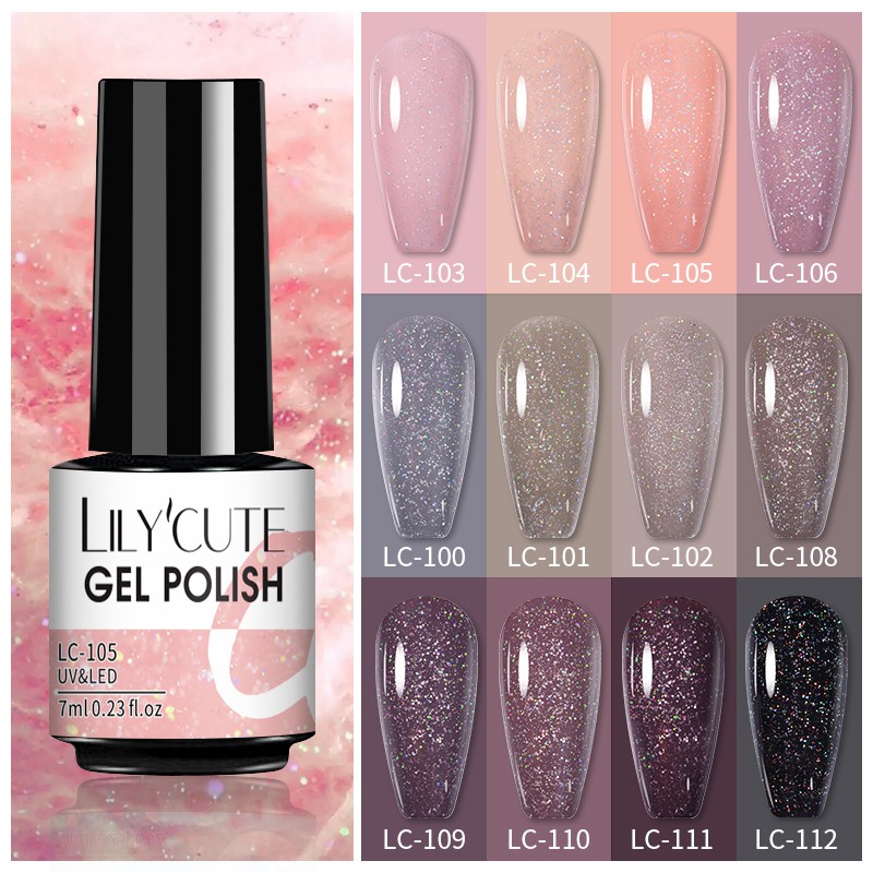 UR SUGAR Sơn Móng Tay Kim Tuyến 7ml Chất Lượng Cao