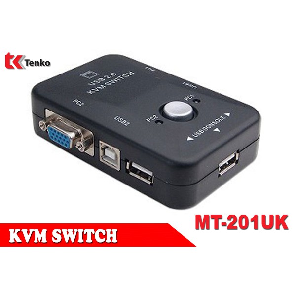 Bộ Switch KVM VGA 2 Cổng USB MT-ViKI MT-201UK