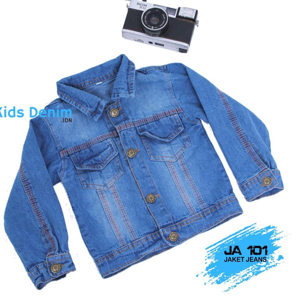 Áo Khoác Jeans Cho Bé 1-12 Tuổi (Ja101)