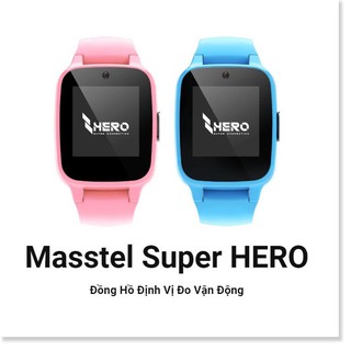 Đồng hồ định vị cho trẻ em Masstel Super Hero "Thỏa Sức Khám Phá Thế Giới – Ba Mẹ Luôn Bên Con"