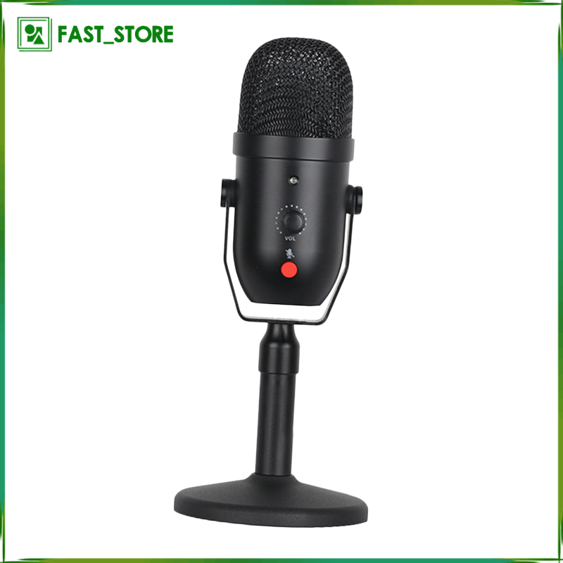 USB Microphone for Computers, Condenser PC Microphone for & Windows, Professional Plug & Play Studio Microphone for Games, Podcasts, Streaming