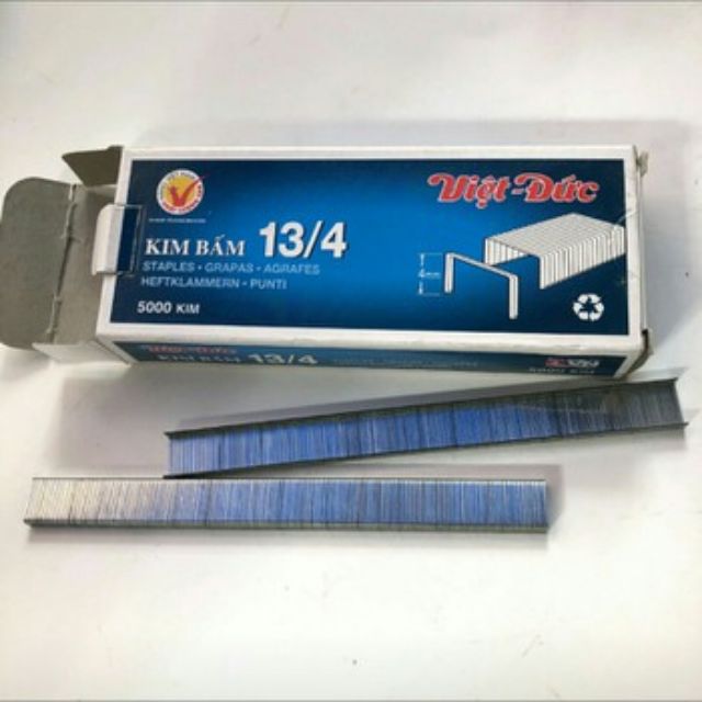 Ghim Bấm Gỗ, Ghim Chữ U Việt Đức (5000 Ghim)