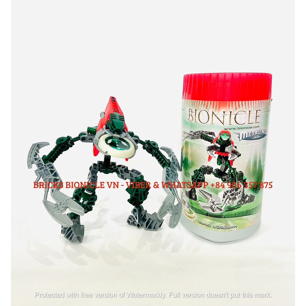 LEGO BIONICLE - ĐỒ CHƠI XẾP HÌNH LEGO BIONICLE - VAHKI 8616 VORZAKH