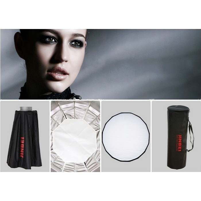 [Mã 55ELSALE1 giảm 7% đơn 300K] Softbox dù Beauty Dish Jinbei 85cm