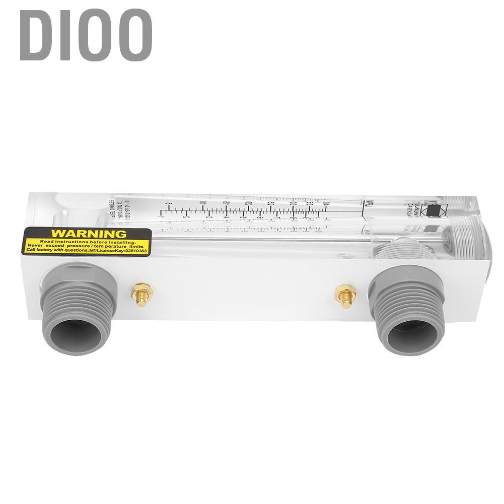 Đồng Hồ Đo Lưu Lượng Nước Dioo Lzm-25 1-10gpm Zg1