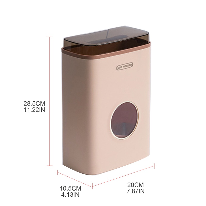 Giá Đỡ Cốc Giấy Dùng 1 Lần Dán Tường Tiện Dụng