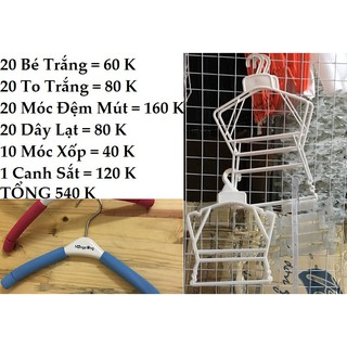 Combo Móc Treo Quần Áo Trẻ Em và Canh Sắt Trẻ Em PHẦN CHI TIẾT