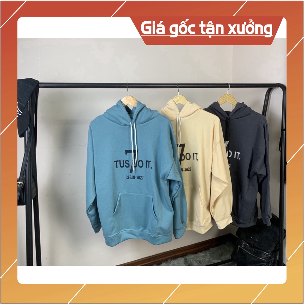 Áo Khoác nỉ HOODIE  UNISEX Nam Nữ Chất Vải nỉ cotton cao cấp Dày Dặn Ấm Áp (Mã 14: TUS7 )