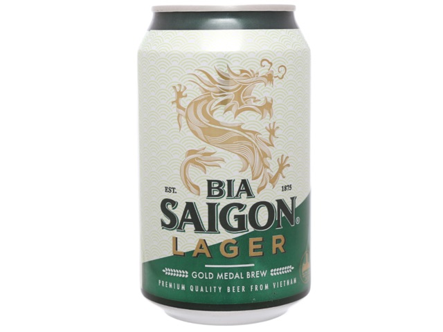 THÙNG 24 LON BIA SÀI GÒN LAGER 330ML/ BIA SAIGON LAGER