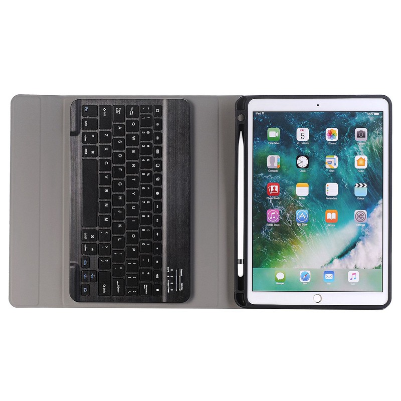 Bao Da Kèm Bàn Phím Không Dây 10.2 2019 Cho Apple Ipad 7th Generation A5200 A2198