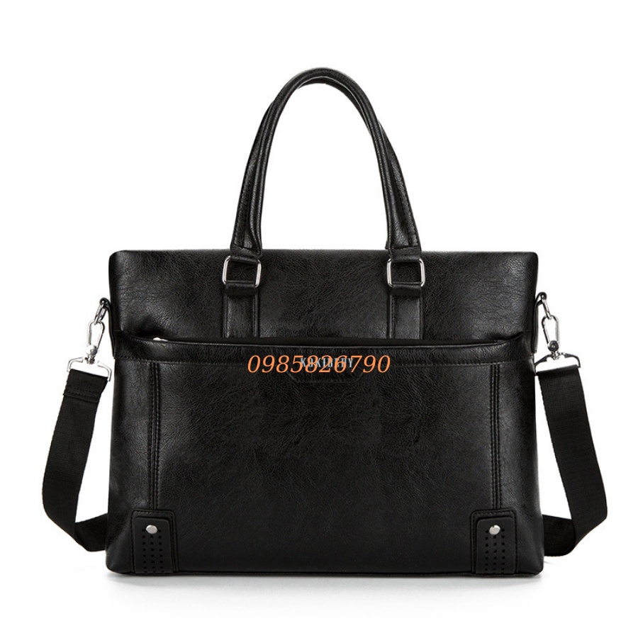 Túi Xách Công Sở KOKIBEDY Nam Nữ Da PU Cao Cấp Cặp Sách Nhiều Ngăn Đựng Laptop 13 14 15 6 inch | BigBuy360 - bigbuy360.vn