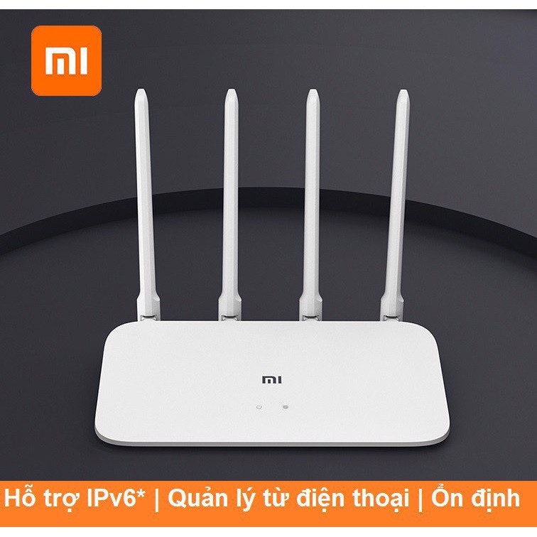 Bộ phát wifi router 4A Xiaomi Modem WiFi Xiaomi 4A 4 Râu Router R4AC