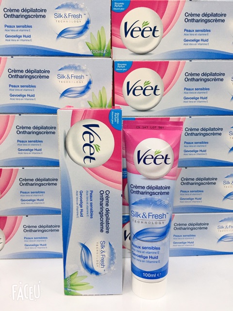 Kem Tẩy Lông VEET Pháp 100ml | BigBuy360 - bigbuy360.vn