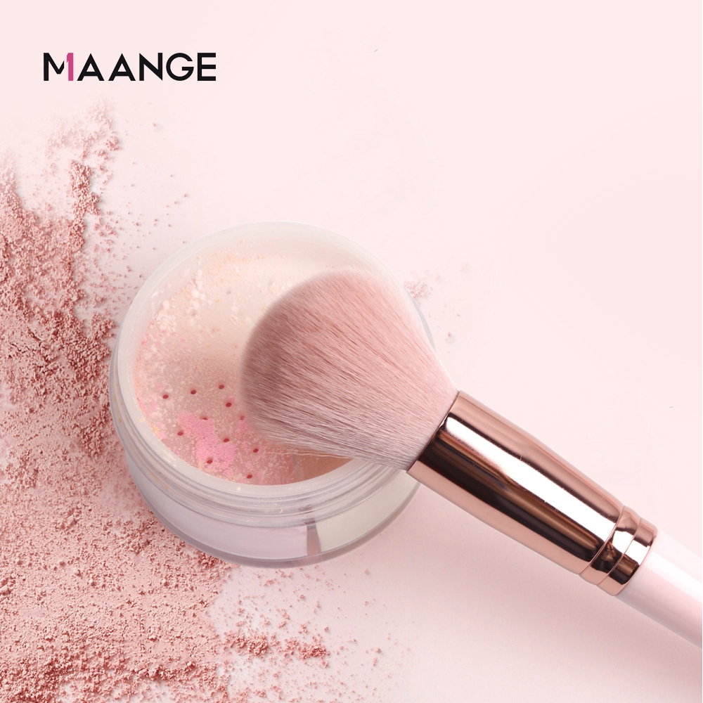 Set Má Hồng Và Cọ Trang Điểm MAANGE 5860 + 5037 Nhỏ Gọn 50g | BigBuy360 - bigbuy360.vn