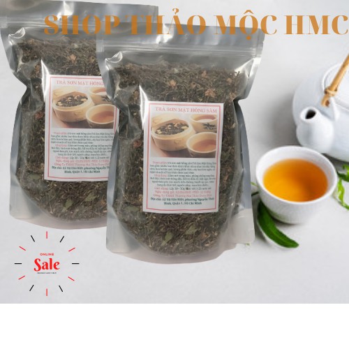 1kg Trà Sơn Mật Hồng Sâm combo 2 gói 500g