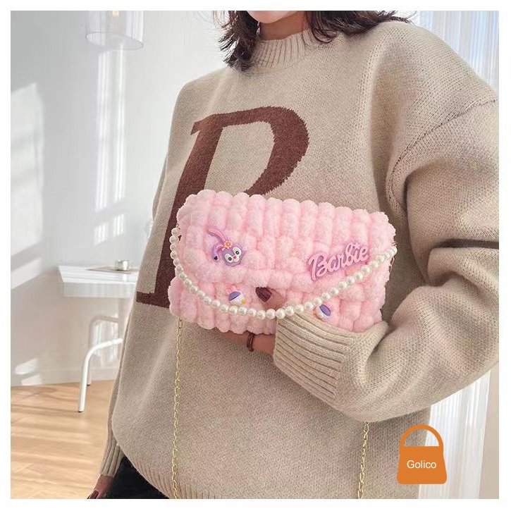 túi thỏ đan Túi Handmade Tđeo chéo làm quà tặng người yêu