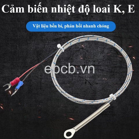 Cảm biến nhiệt độ loại K, E