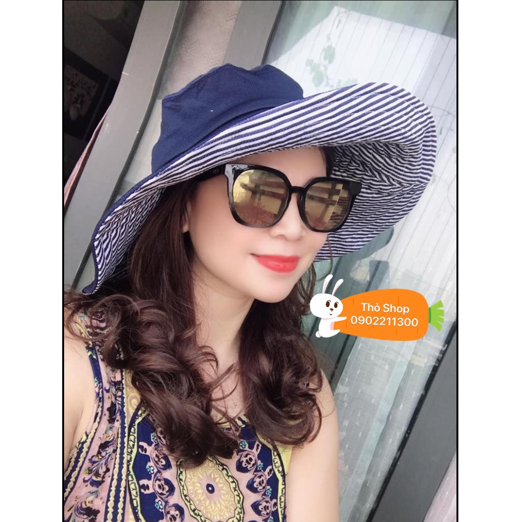 Mũ 2 mặt chống nắng Nhật Bản 100% chống tia UV 99%