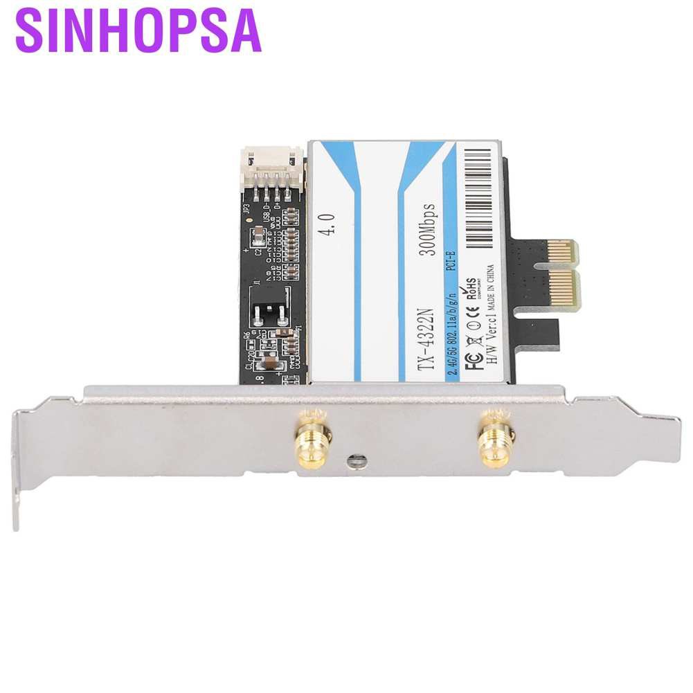 Thẻ Chuyển Đổi Băng Tần Kép Không Dây Bcm943228 2.4g / 5ghz 300m Cho Máy Tính Bàn | BigBuy360 - bigbuy360.vn