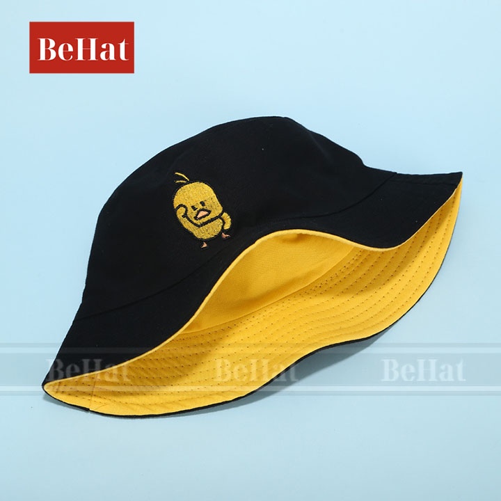 Mũ Tai Bèo Nữ , Có Thêu Hình Vịt Con Dễ Thương, Chất Vải Cotton Thoáng Mát [BEST SELLER]