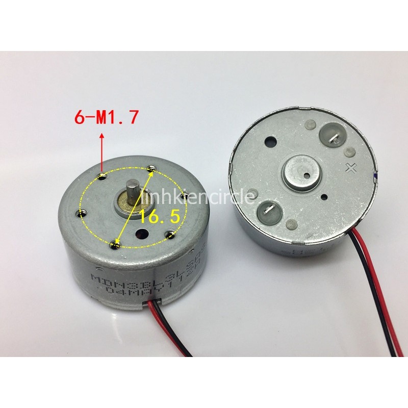 Motor mini 300 mới 100% của Minebea chất lượng cao 3V - 12V Tốc độ 4050 - 14500 RPM - LK0348