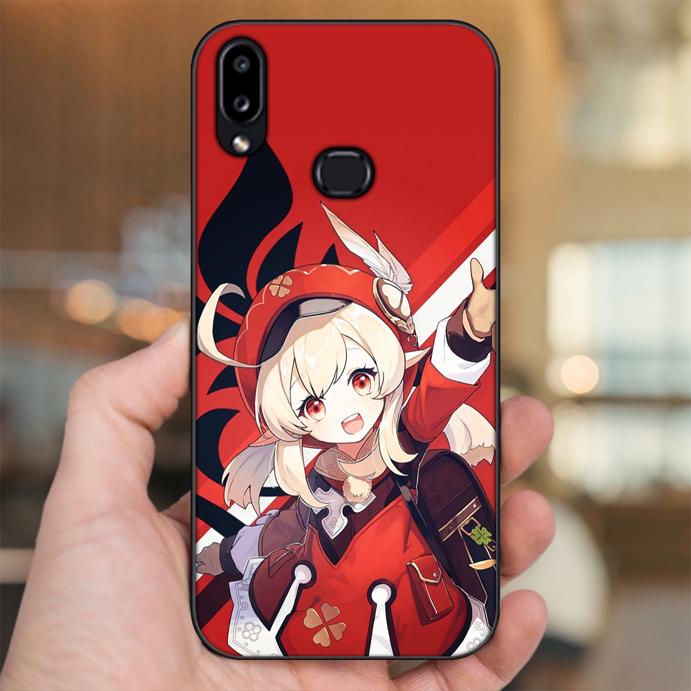 Ốp lưng Samsung A10S viền đen in hình Klee Genshin Impact