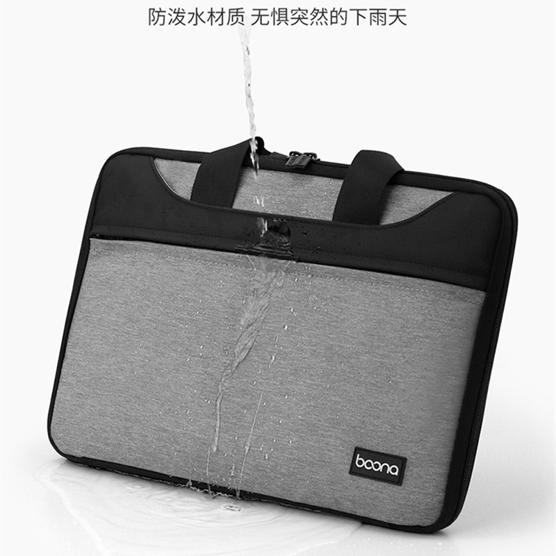 Baona/ RT Túi Đựng Laptop Chống Thấm Nước Cho Surface Air Pro Acer Dell 11 12 13 14 15.6 17 inch