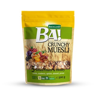 Ngũ cốc Bakalland Crunchy Muesli (300g) - Ba Lan