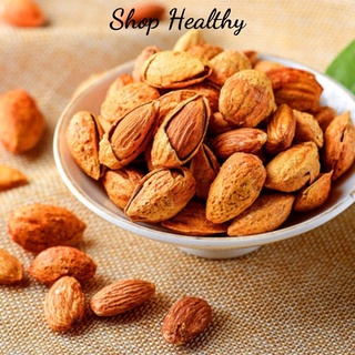 Hạt hạnh nhân rang bơ tách vỏ hũ pet 500G loại cao cấp thơm ngon, ròn rụm