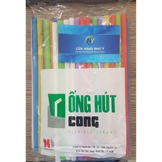 COMBO 5 GÓI ỐNG HÚT CONG PHI 8 ( UỐNG SINH TỐ )