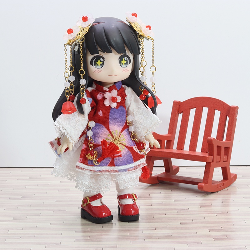 Đầm Hán Phục Phong Cách Cổ Điển Ob11 Cho Bé YMY Body OYM6