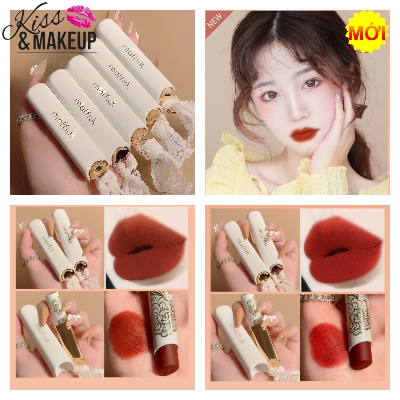 Son Thỏi Lì, Mịn Mượt Maffick Vỏ Son Thiết Kế Sang Trọng Cao Cấp S224