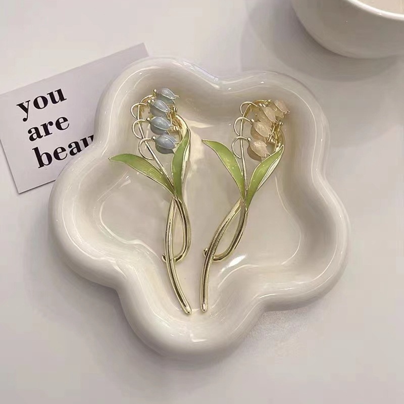 Kẹp Tóc Hình Hoa Lily / Cá Mập Thời Trang Mùa Hè Xinh Xắn