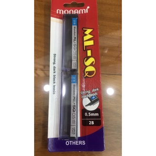 1 hộp ruột chì Monami 0,5mm - Hàn Quốc