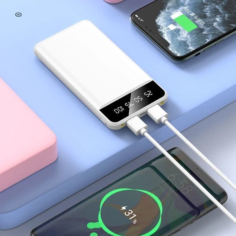 KRECOO Sạc dự phòng 20000mAh 2 đầu ra USB - K2.0