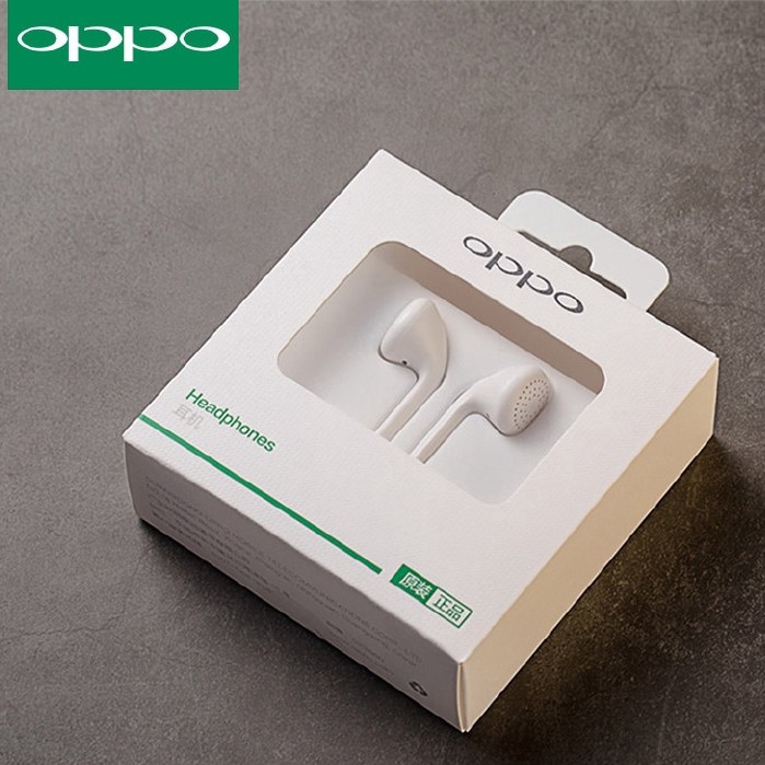 Tai nghe nhét tai chính hãng chất lượng cao cho điện thoại Oppo R9 R9S R11 F9 F7 A5S