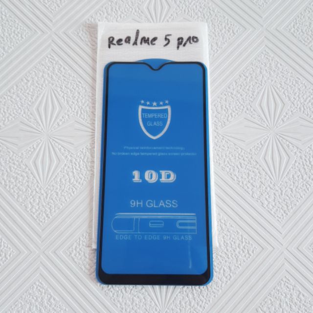 Cường lực full màn hình Realme Q/Realme 5 Pro