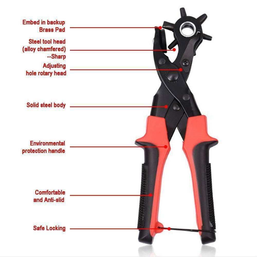 MAG Dụng Cụ Bấm Lỗ Cho Thắt Lưng Da Thủ Công