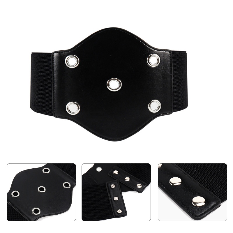 Đai Nịt Bụng Co Giãn Phong Cách Gothic Thời Trang Cho Nữ