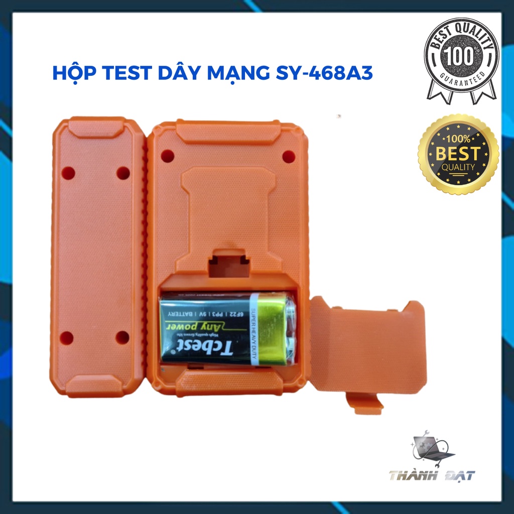 HỘP TEST MẠNG ĐA NĂNG MASTER SY-468A3 /SY-468 Tặng Kèm Pin 9V TCbest giá rẻ