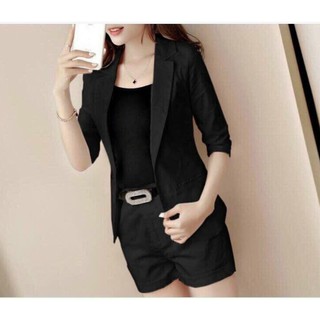 SET ĐÙI CỔ VEST LAI BẦU CÀI NÚT THẬT
