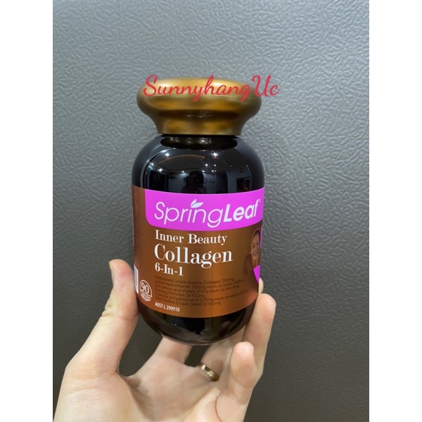 Viên uống Collagen 6 in 1 Springleaf 90 viên
