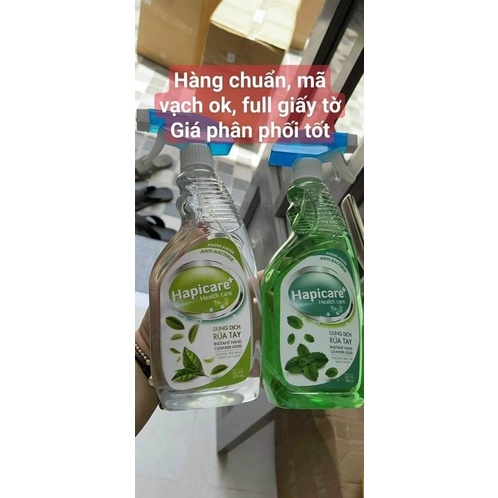 Chai xịt kháng khuẩn Hapicare 500ml