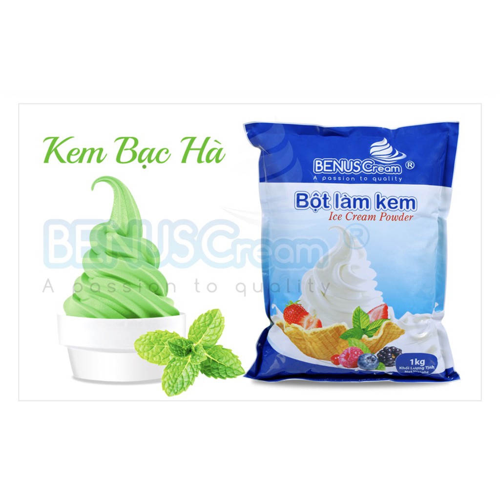 BỘT LÀM KEM KINH DOANH NHIỀU VỊ - VỚI HƠN 30 HƯƠNG VỊ KHÁC NHAU