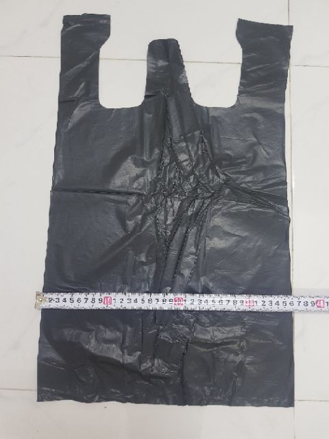 Túi Nylon đen 1kg - Túi gói hàng hóa, đựng rác